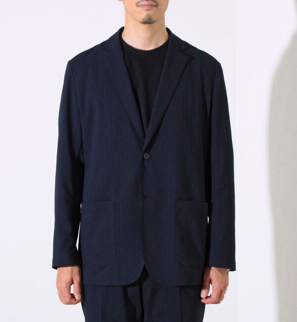 GLOSTER「【ビジカジ/セットアップ対応】GLOSTER イージーケアジャケット」|テーラードジャケット|