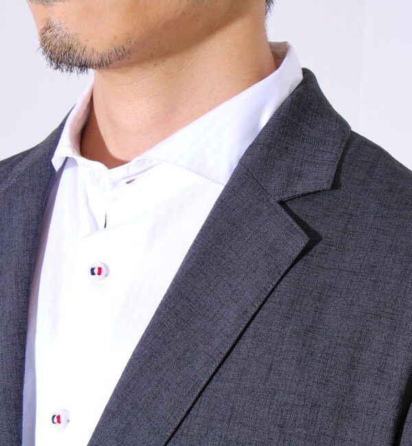 GLOSTER「【ビジカジ/セットアップ対応】GLOSTER イージーケアジャケット」|テーラードジャケット|