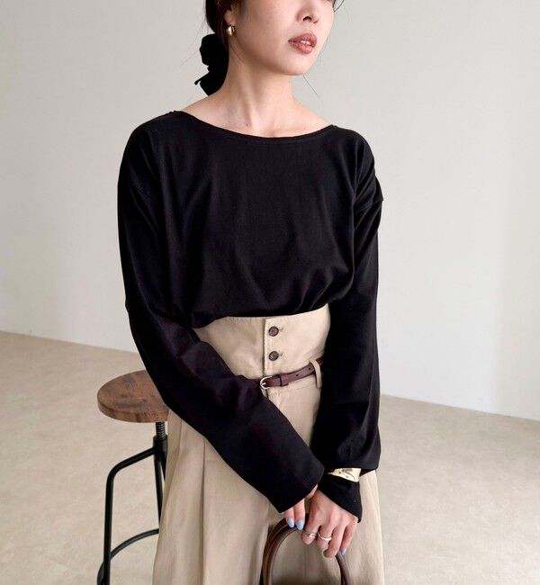 fredy emue「ルーズボートロンＴシャツ」|Tシャツ・カットソー|