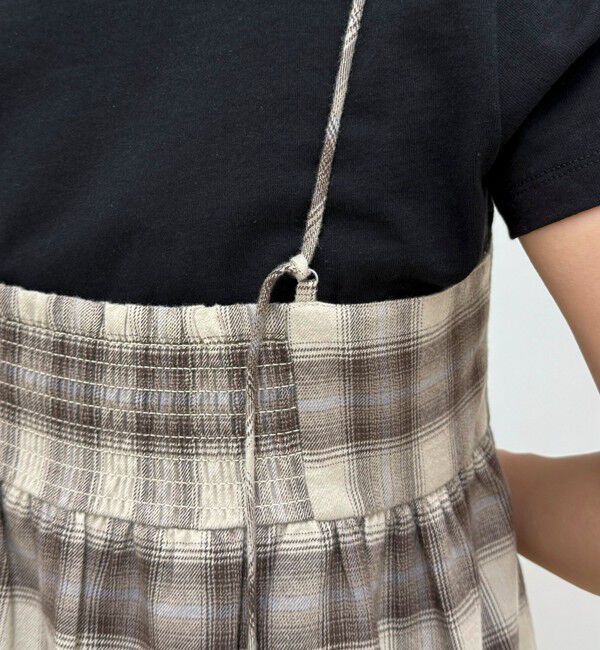 fredy emue「オンブレーチェックキャミビスチェ」|キャミソール|