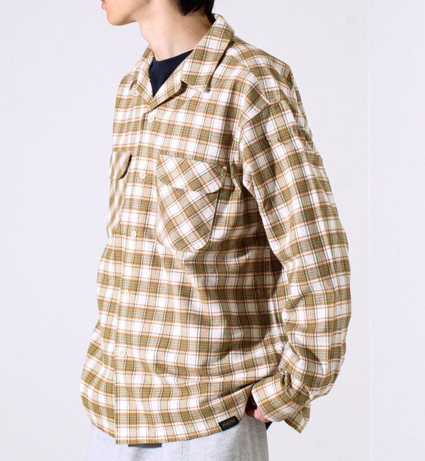 GLOSTER「【PENDLETON】Open Collar Shirt オープンカラーシャツ」|シャツ・ブラウス|