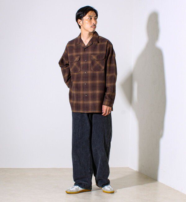 GLOSTER「【PENDLETON】Open Collar Shirt オープンカラーシャツ」|シャツ・ブラウス|