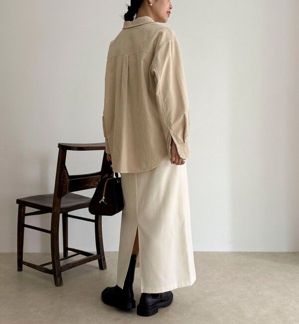 fredy emue「起毛ツイルＩラインスカート」|スカート|