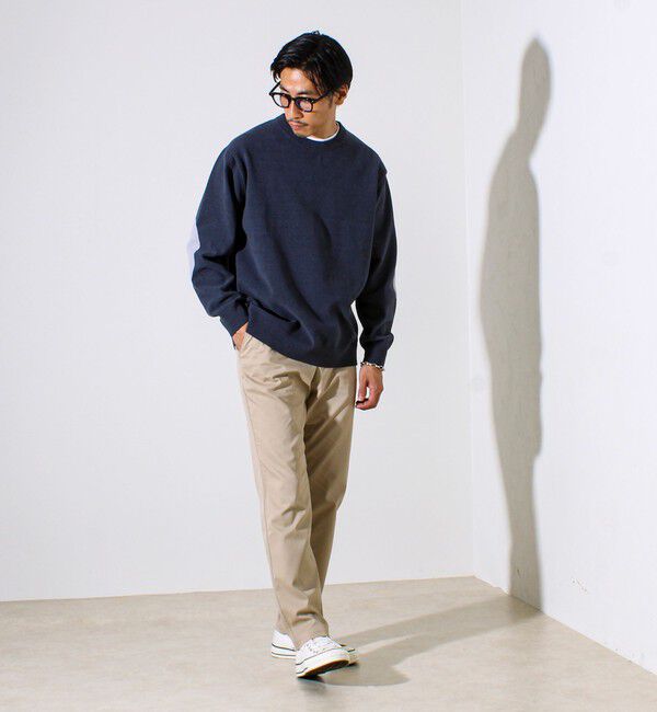 GLOSTER「【ビジカジ対応】スマートチノストレッチパンツ」|チノ|