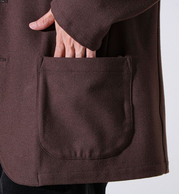 GLOSTER「【オンオフ兼用の大人カジュアルジャケット】両面起毛 ストレッチジャケット」|テーラードジャケット|