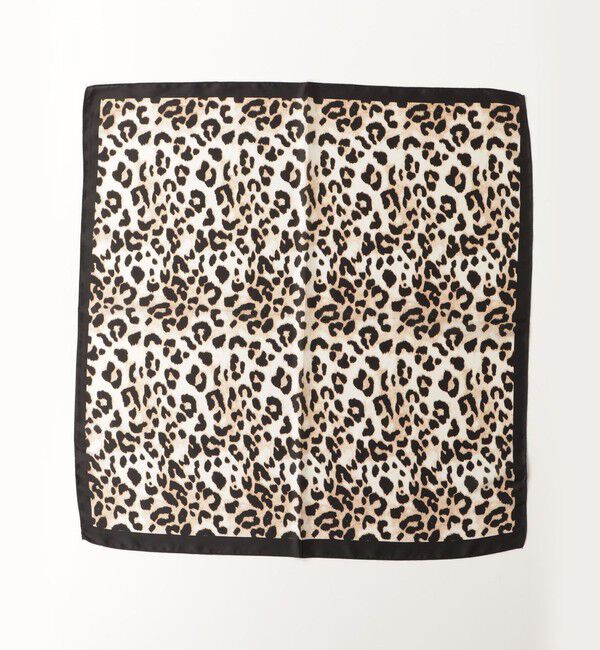 fredy emue「縁取りプリントスカーフ」|バンダナ・スカーフ|