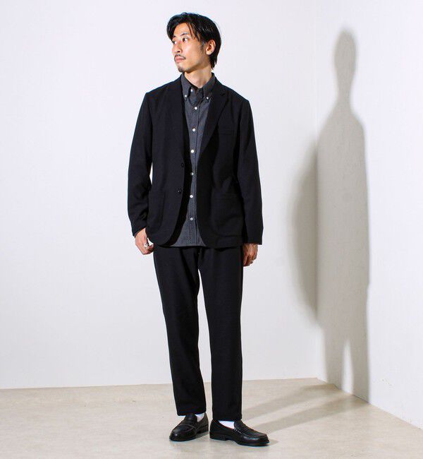 GLOSTER「【セットアップ対応】両面起毛ストレッチイージーパンツ」|チノ|