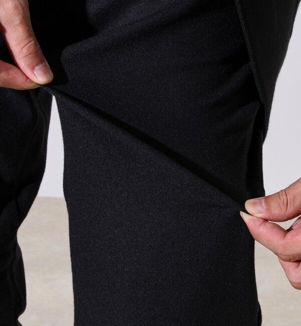 GLOSTER「【セットアップ対応】両面起毛ストレッチイージーパンツ」|チノ|