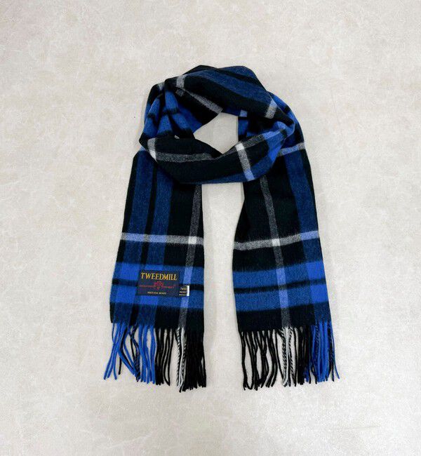 fredy emue「【TWEED MILL/ツイードミル】ウールチェックストール48」|ストール|