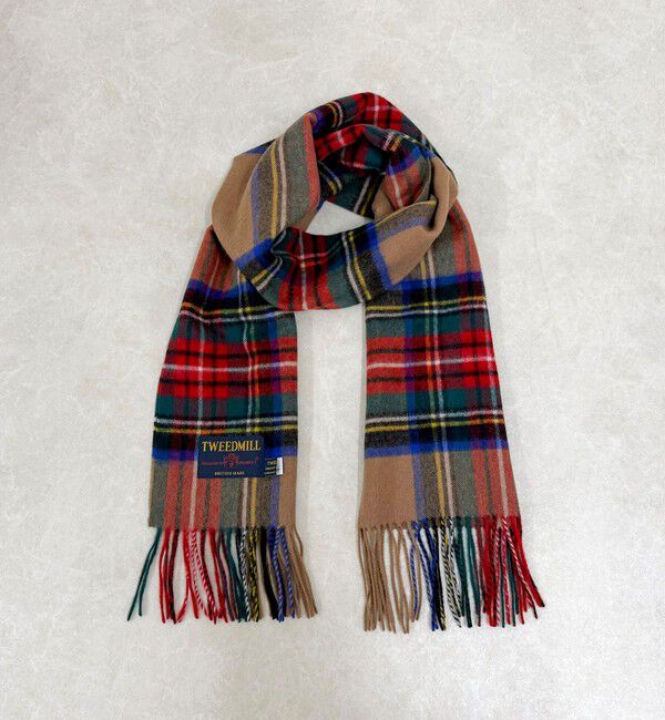 fredy emue「【TWEED MILL/ツイードミル】ウールチェックストール48」|ストール|
