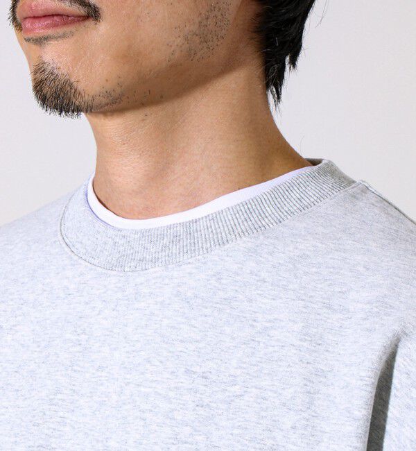 GLOSTER「【ディテールで差がつく】バックステッチサイドポケットスウェット」|スウェット・ジャージ|