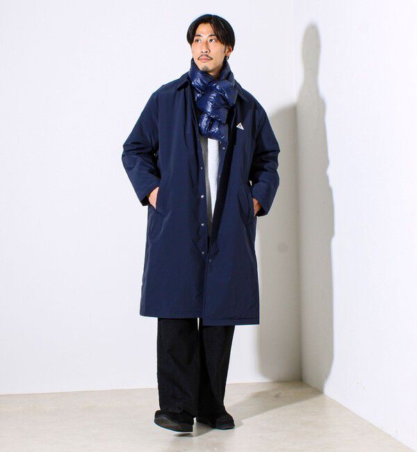 GLOSTER「【GEVACO/ゲバコ】中綿ステンカラーロングコート」|ステンカラーコート|