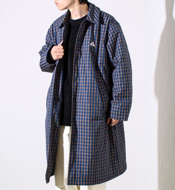 GLOSTER「【GEVACO/ゲバコ】中綿ステンカラーロングコート」|ステンカラーコート|
