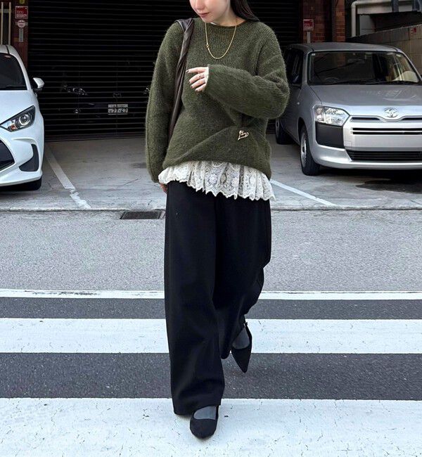 fredy emue「NEEDLE stretch イージーパンツ」|チノ|