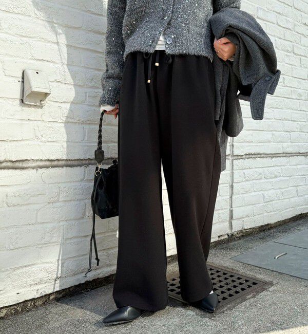 fredy emue「NEEDLE stretch イージーパンツ」|チノ|