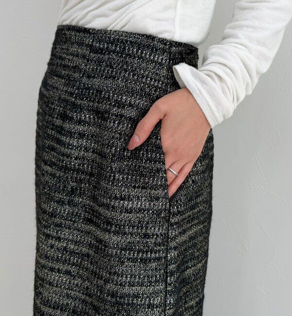 fredy emue「ラメツィードスカート」|スカート|