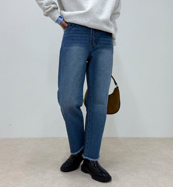 fredy emue「カットオフデニムパンツ」|デニム|