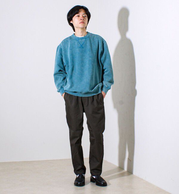 GLOSTER「【雪の色ムラ】カラフルスノーパウダー裏起毛スウェット」|スウェット・ジャージ|