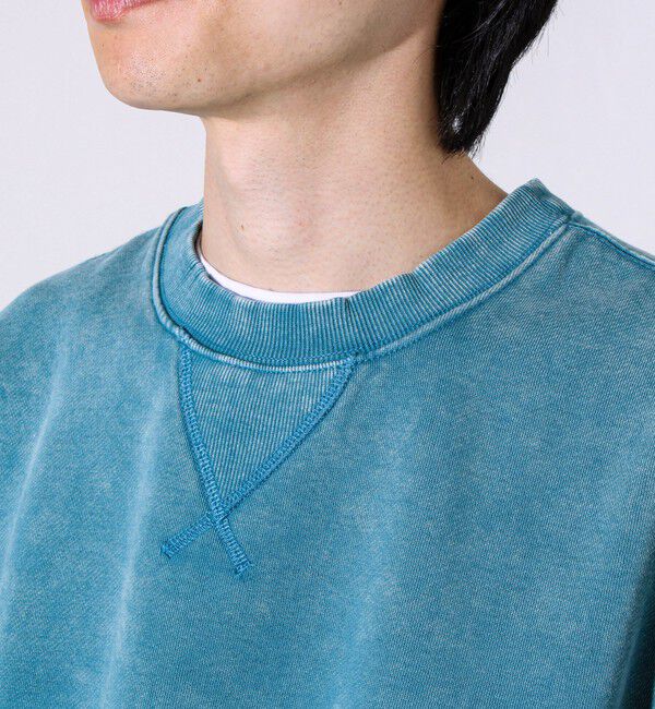 GLOSTER「【雪の色ムラ】カラフルスノーパウダー裏起毛スウェット」|スウェット・ジャージ|