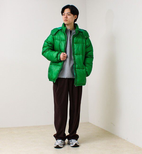 GLOSTER「【フード脱着OK】シアーリップ 2WAY中綿パーカー」|その他|