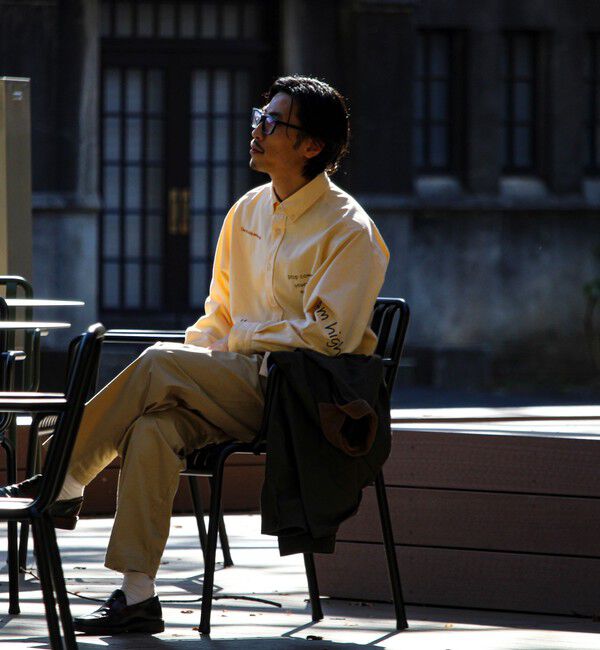 GLOSTER「【気分を上げるフレーズ】ポジティブメッセージシャツ パート2」|シャツ・ブラウス|