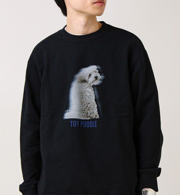 GLOSTER「【MY PET】クルーネックプリントスウェット」|スウェット・ジャージ|