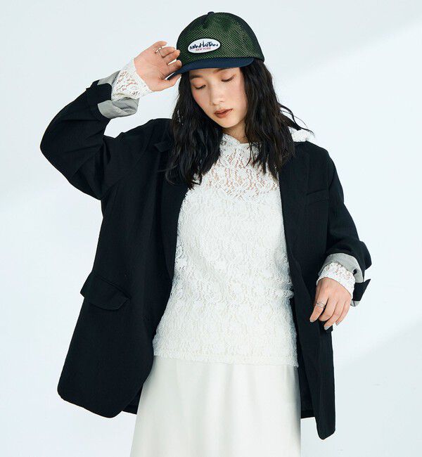 fredy emue「コンバーチブルテーラードジャケット」|テーラードジャケット|