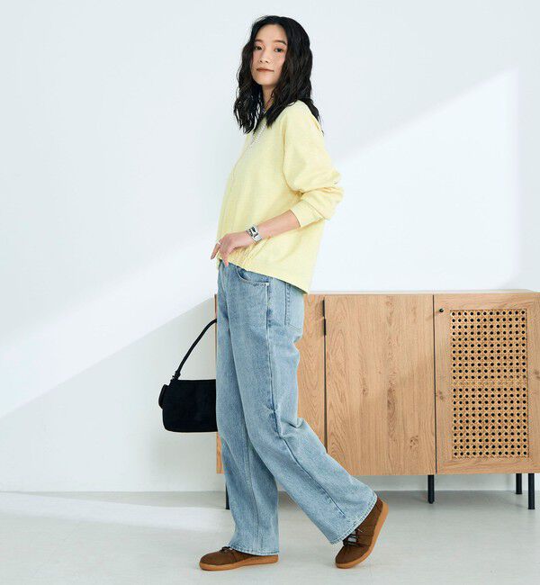 fredy emue「裾インゴムブークレープルオーバー」|Tシャツ・カットソー|