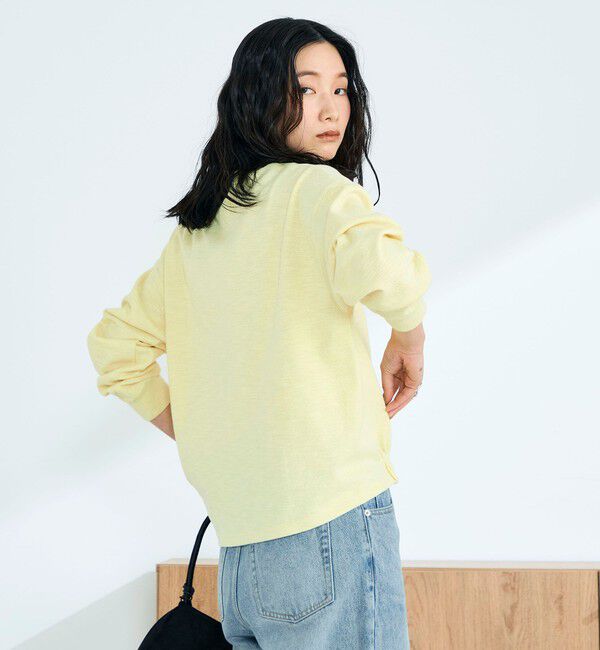 fredy emue「裾インゴムブークレープルオーバー」|Tシャツ・カットソー|