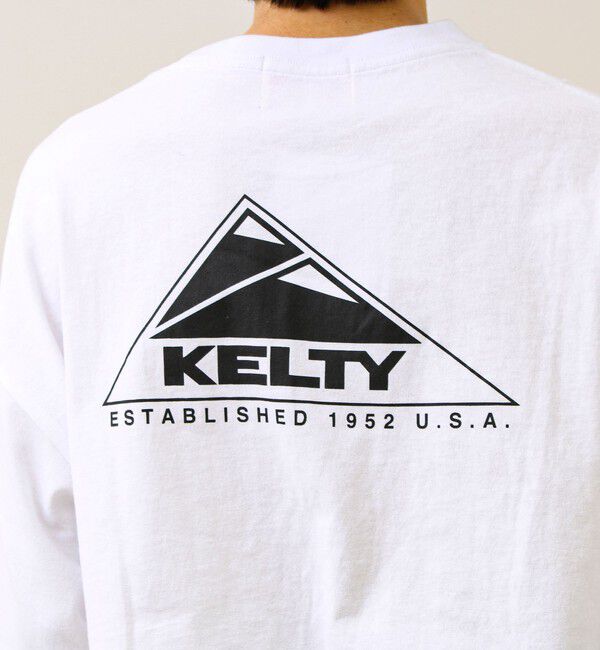 GLOSTER「【KELTY&times;GLOSTER】別注 バックロゴプリントT」|Tシャツ・カットソー|