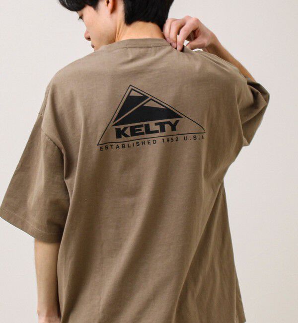 GLOSTER「【KELTY&times;GLOSTER】別注 バックロゴプリントT」|Tシャツ・カットソー|