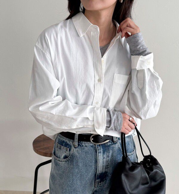 fredy emue「COTTON BASIC シャツ」|シャツ・ブラウス|