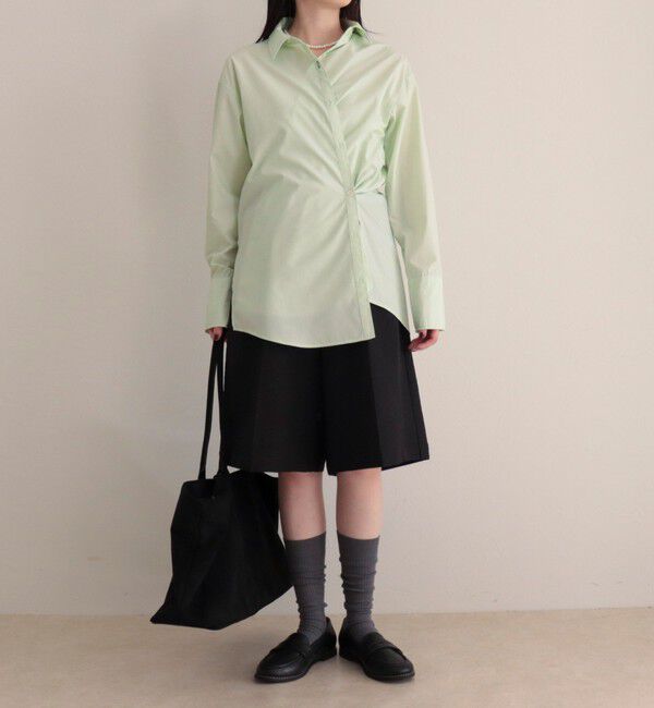 fredy emue「2WAYオーバーシャツ」|シャツ・ブラウス|