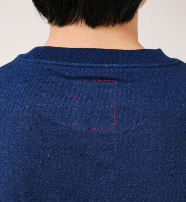 GLOSTER「【BOY刺繍】裏グラデーション ワンポイント半袖Tシャツ」|Tシャツ・カットソー|