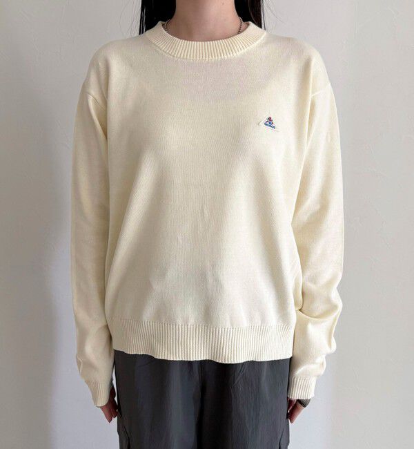 fredy emue「【GEVACO/ゲバコ】コットンラウンドネックプルオーバー」|ニット・セーター|