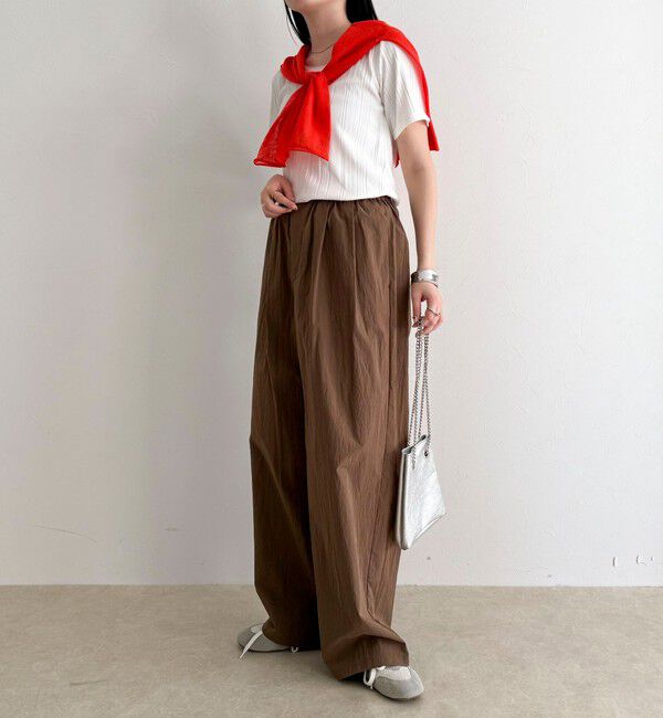 fredy emue「ランダムテレコ5分袖Tシャツ」|Tシャツ・カットソー|