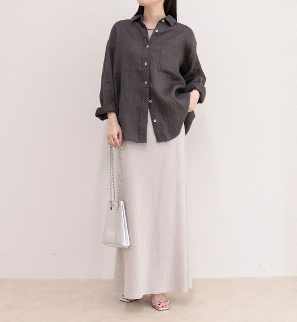 fredy emue「LINEN100 2WAYカシュクールシャツ」|シャツ・ブラウス|