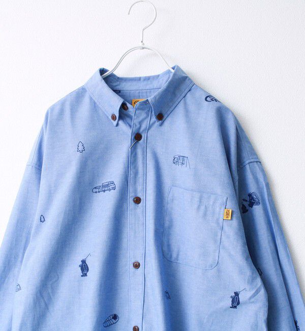 FREDY MAC「【COBMASTER/コブマスター】シャンブレー総柄B.Dシャツ」|シャツ・ブラウス|