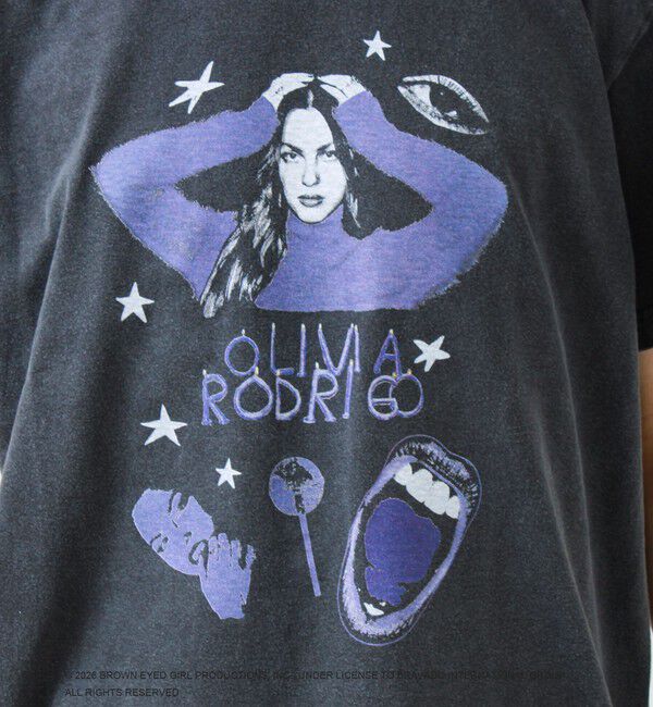 GLOSTER「【GOOD ROCK SPEED】Olivia Rodrigo / オリヴィア・ロドリゴ プリントT」|Tシャツ・カットソー|