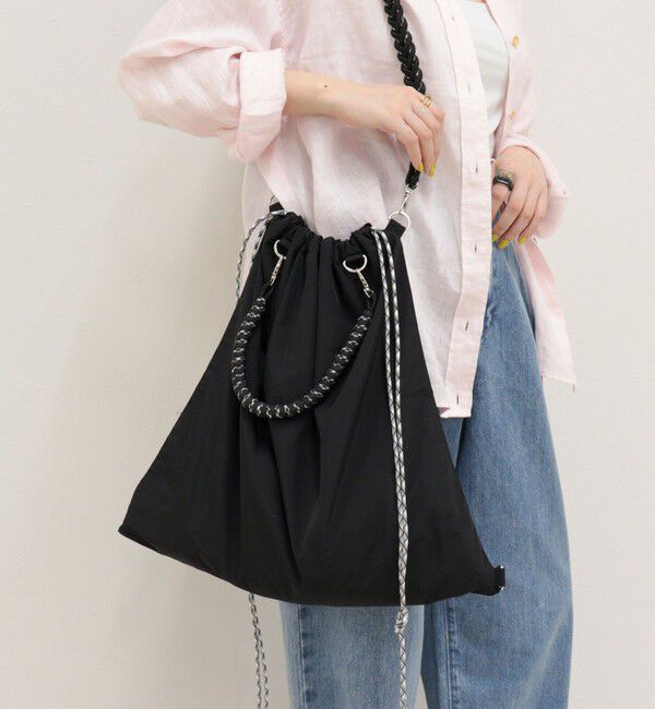 fredy emue「ドロストハンドル巾着トート」|トートバッグ|