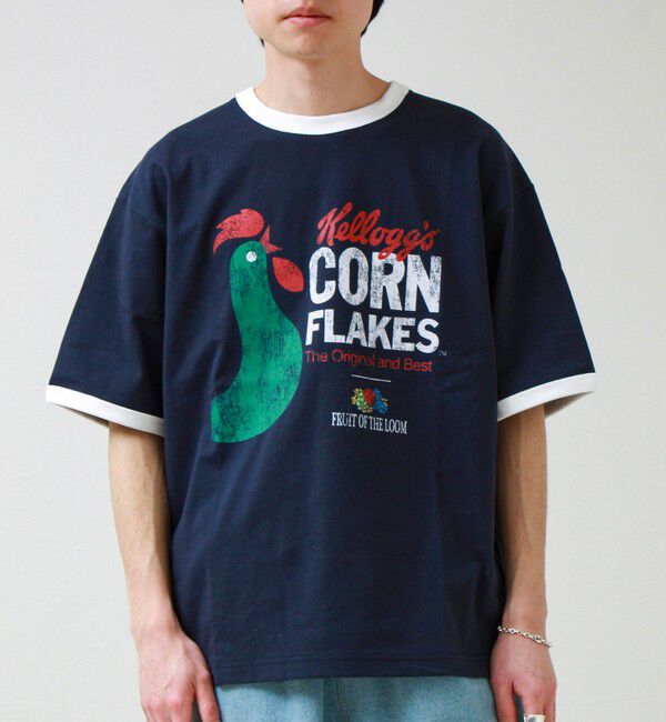 GLOSTER「【FTL &times; KELLOGGS】RINGER T-SHIRT」|Tシャツ・カットソー|