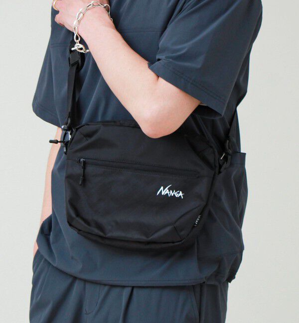 GLOSTER「【NANGA/ナンガ】ECOPAK UR BODY BAG」|ショルダー・メッセンジャー|ブラック