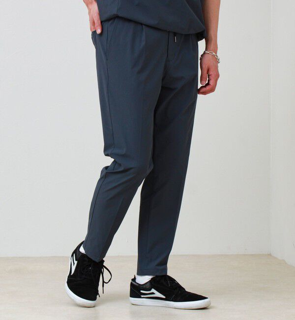 GLOSTER「【接触冷感/セットアップ着用可能】SoftCool イージーパンツ」|チノ|