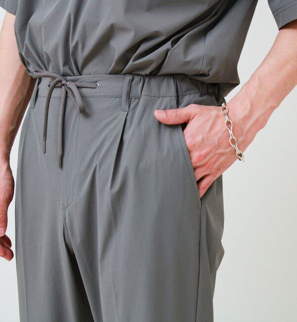 GLOSTER「【接触冷感/セットアップ着用可能】SoftCool イージーパンツ」|チノ|