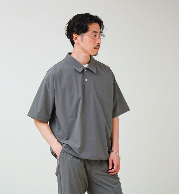 GLOSTER「【接触冷感/セットアップ着用可能】SoftCool ポロシャツ」|ポロシャツ|