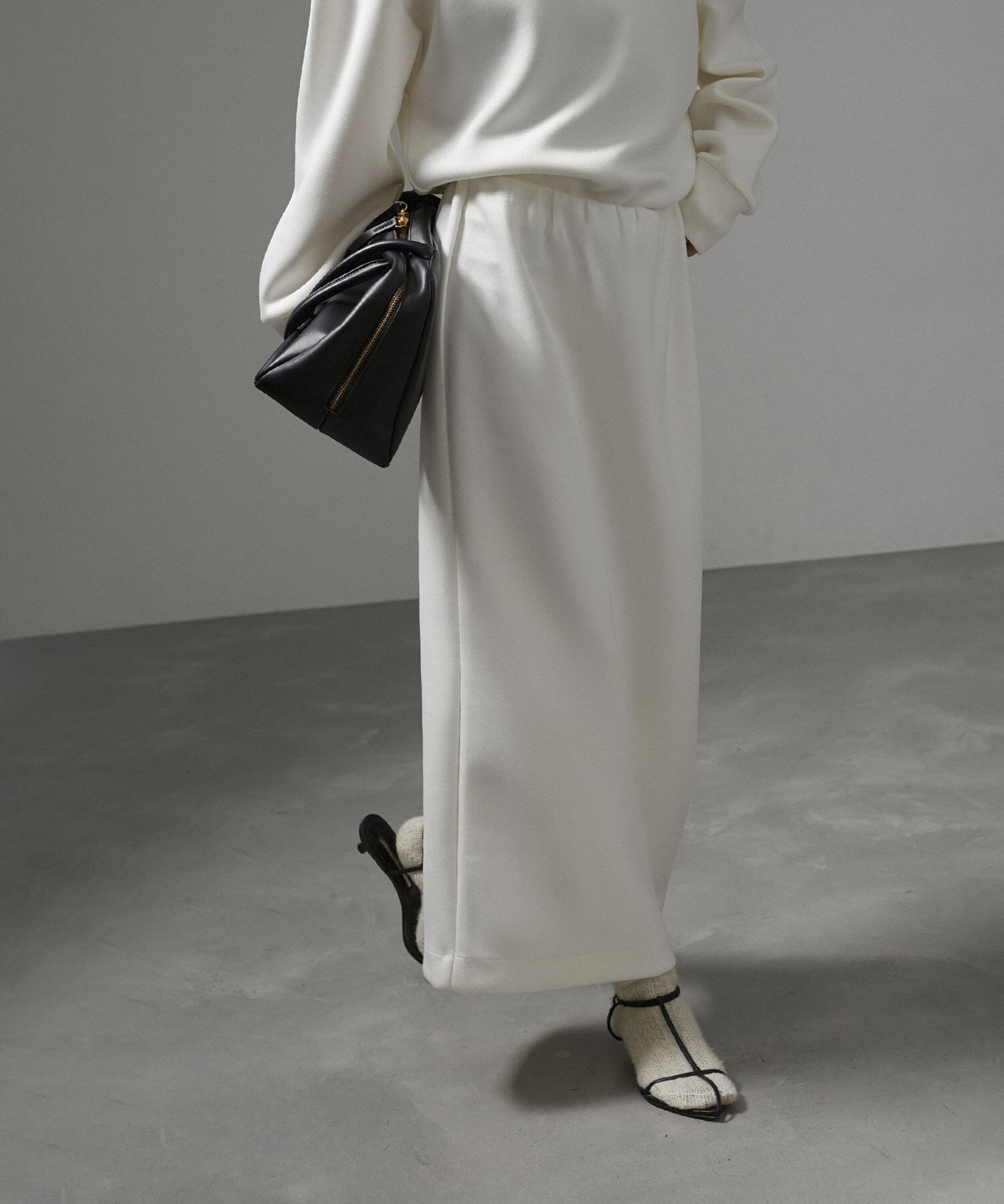 SALON adam et rope'「【セットアップ対応】コンフィーナロースカート」|スカート|