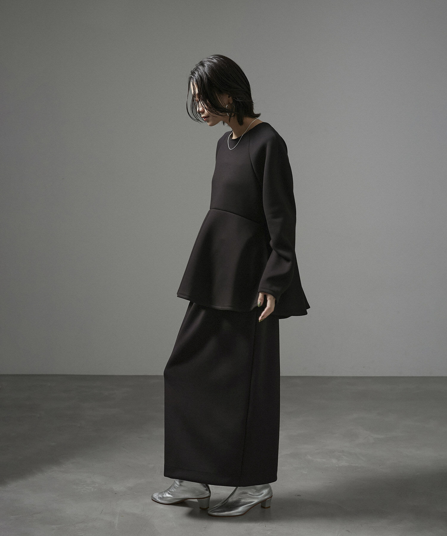 SALON adam et rope'「【セットアップ対応】コンフィーナロースカート」|スカート|