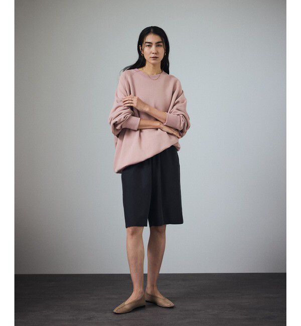 SALON adam et rope'「[25SS]GENTLE SILKショートパンツ【セットアップ対応】」|チノ|