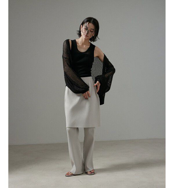 SALON adam et rope'「nu=layerスクープネックタンクトップ」|タンクトップ|