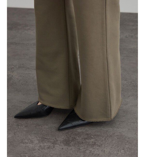 SALON adam et rope'「【WEB・一部店舗限定】セミフレアスウェットパンツ / セットアップ対応」|チノ|